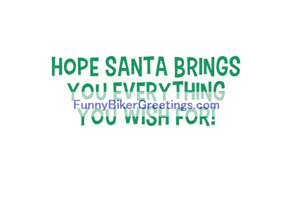 Merry Christmas! Greeting Card